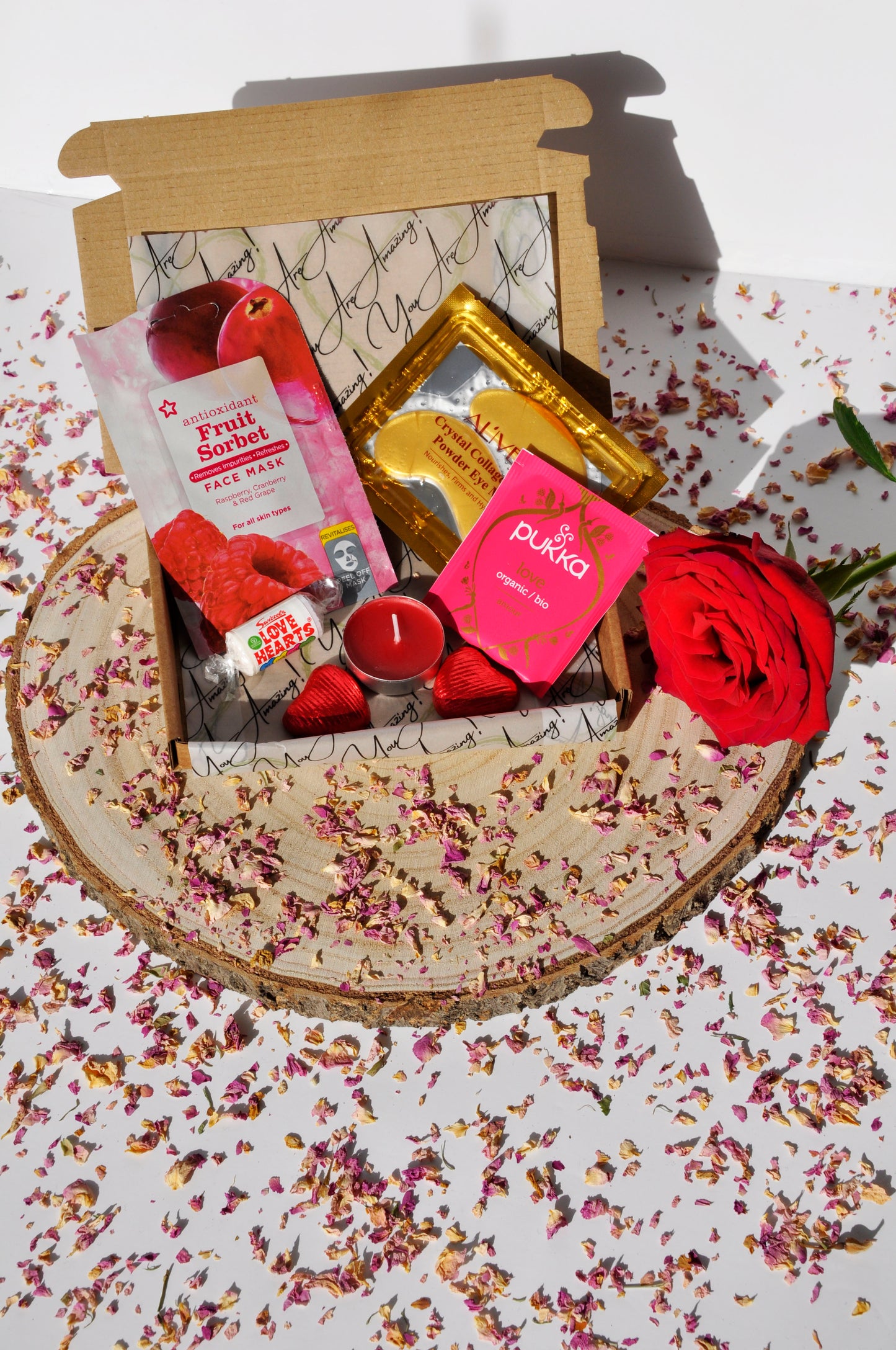 Red Mini Spa Pamper Gift Box