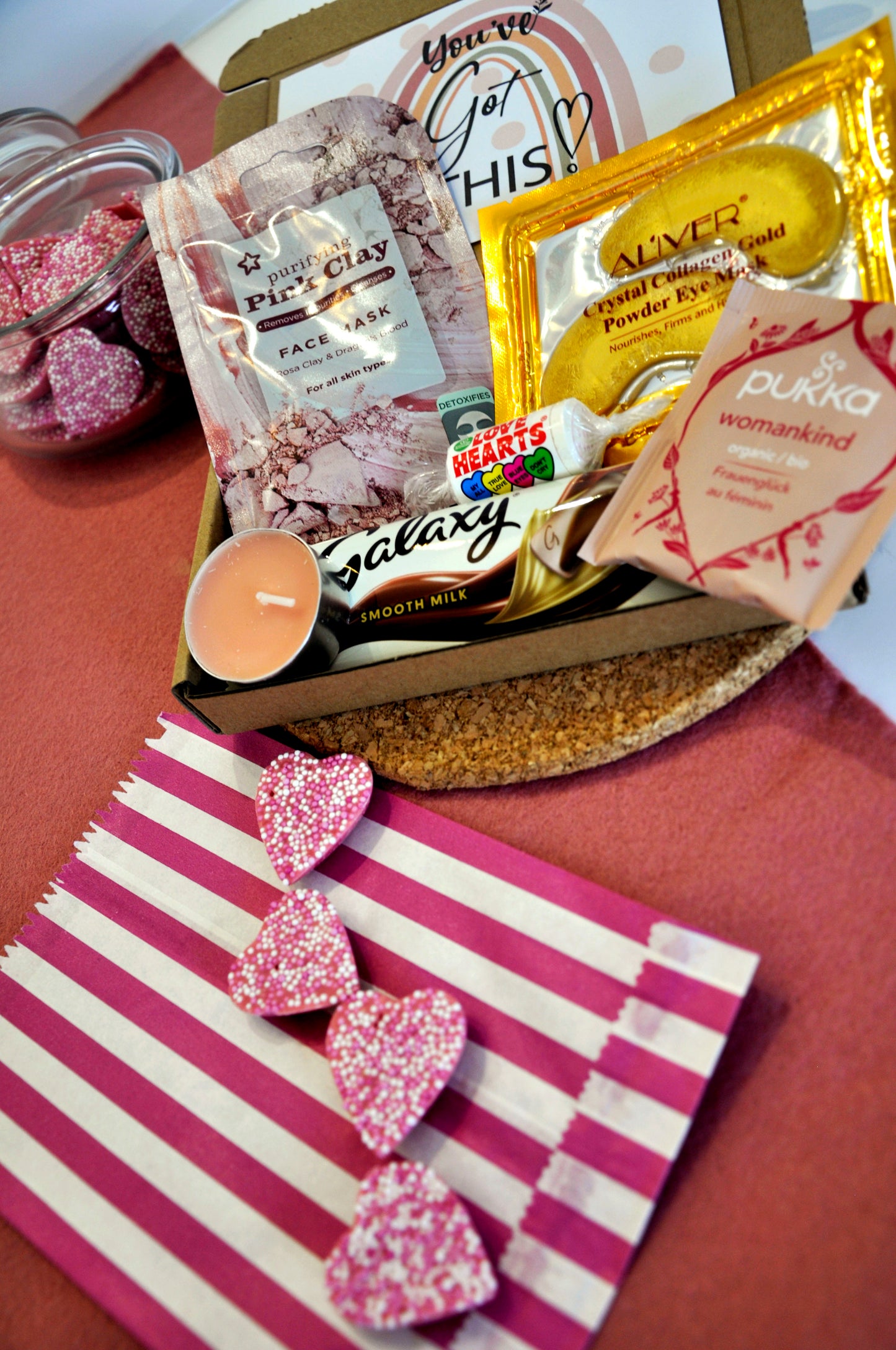 Pink Mini Spa Pamper Gift Box