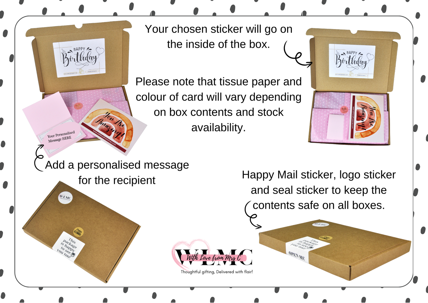 Letterbox Hamper Gift Set | Coffee, Tea, Hot Chocolate & Sweet Treats